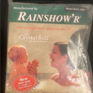 Rainshower Crystal Ball Bath Dechlorinator 3000 New NIP Rainshow’r Made in USA